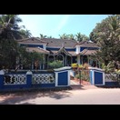 Ein für Goa typisches Haus